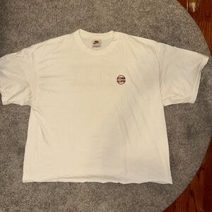 Vintage white Nike tee cropped